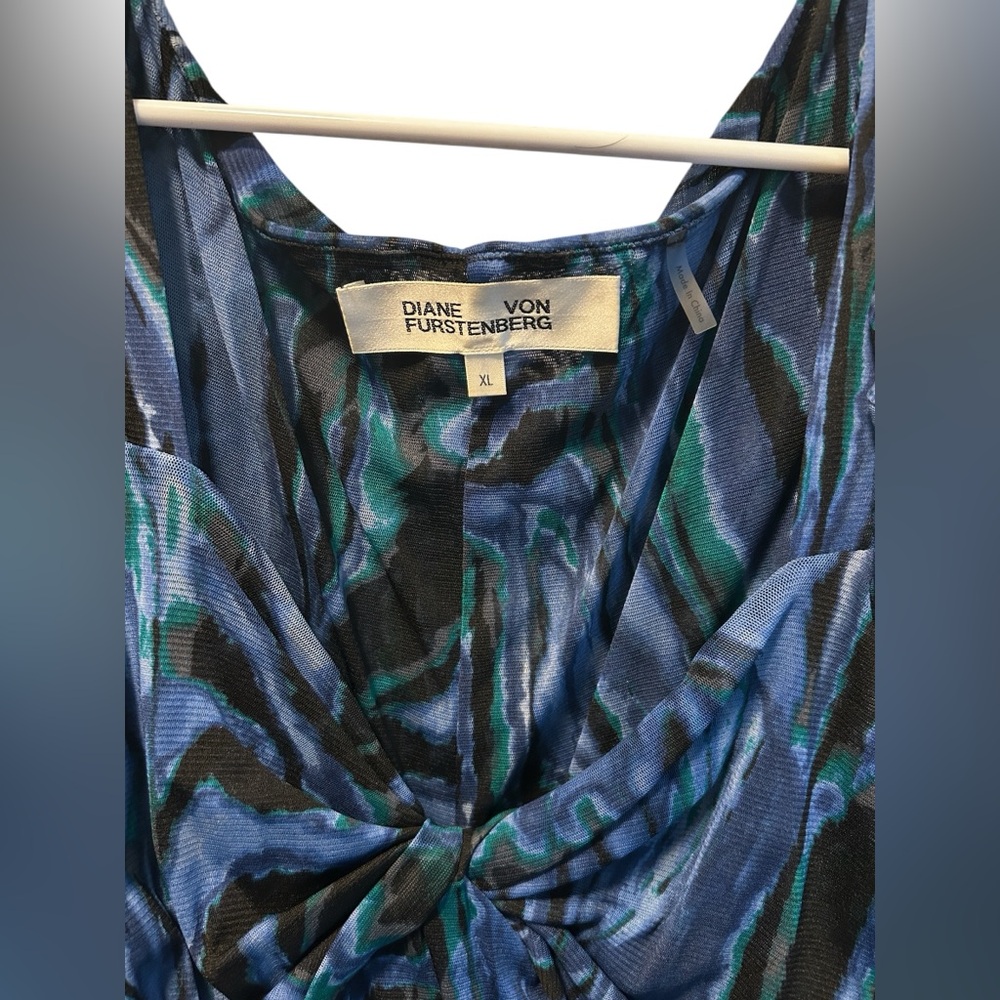 Diane Von Furstenberg Bettina Ruched Puff Dress - Picture 8 of 10